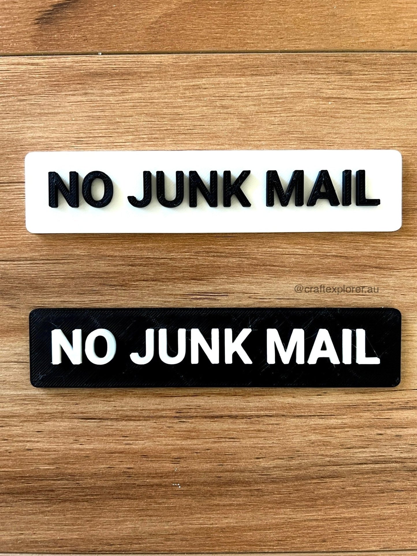 No Junk Mail - Craft Explorer