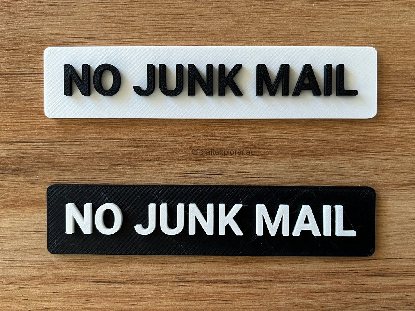 No Junk Mail - Craft Explorer