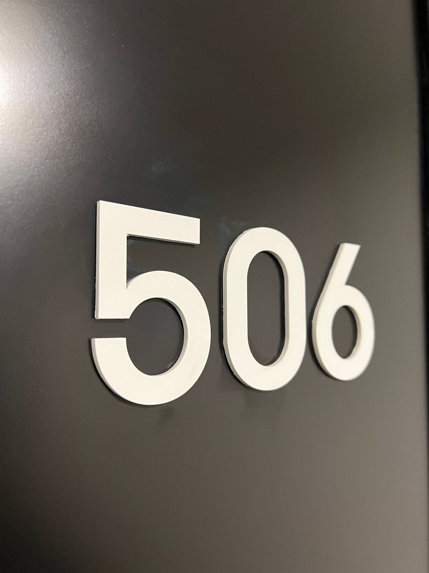 Personalised Luxury House Number (3mm thick) - Craft Explorer