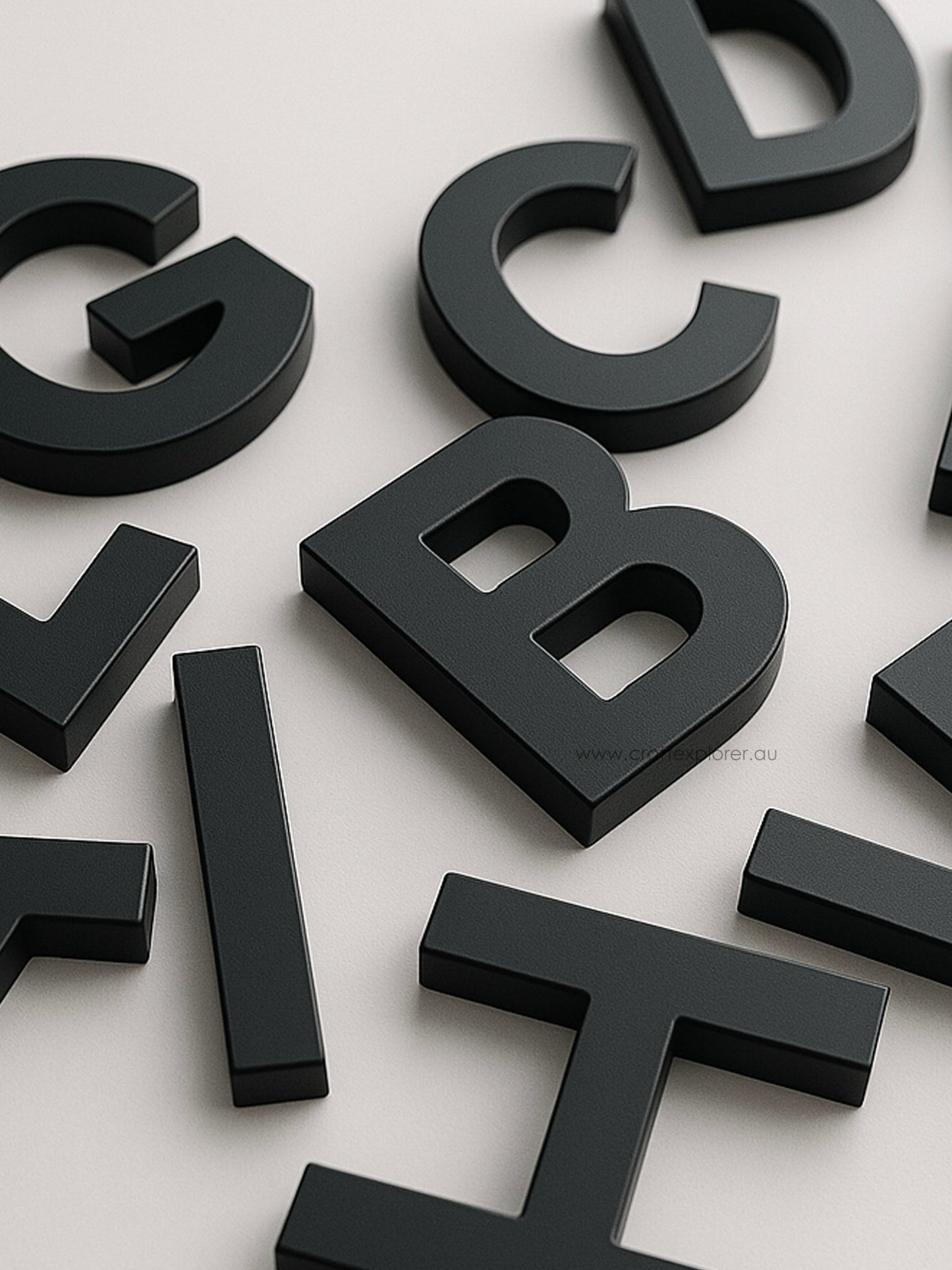 Premium Acrylic Letters & Numbers (6mm Thick) - Craft Explorer
