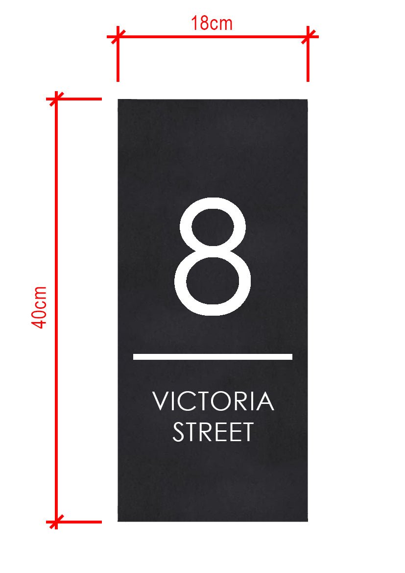 Premium Personalised House Sign | Double Layers | 6mm thick - Craft Explorer