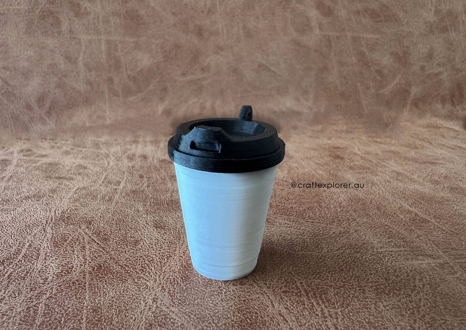 Mini Coffee Cup Keychains - Craft Explorer
