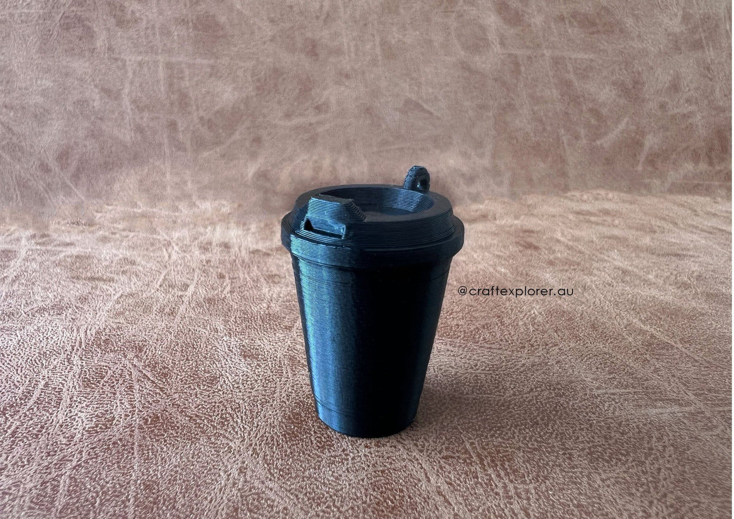 Mini Coffee Cup Keychains - Craft Explorer