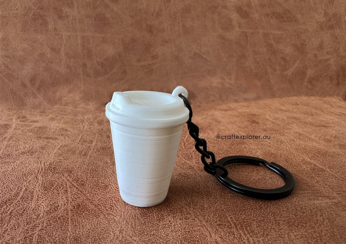 Mini Coffee Cup Keychains - Craft Explorer