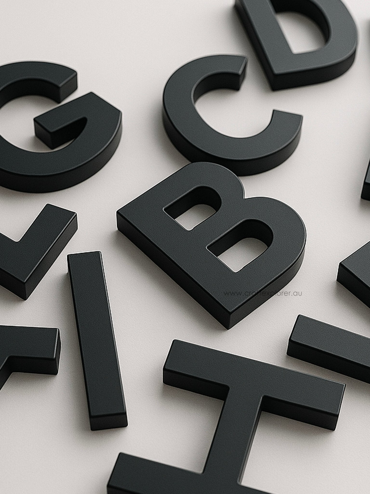 Premium Acrylic Letters & Numbers (6mm Thick) - Craft Explorer